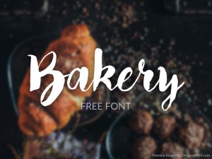 Bakery - Free Font | DesignerMill