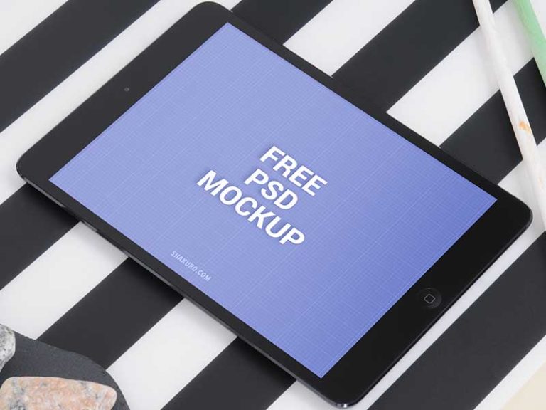 Download iPad Air Free PSD Mockup | DesignerMill