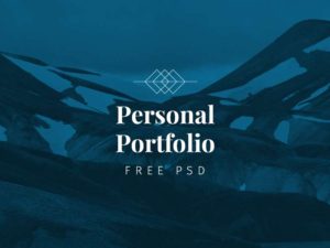 Free Portfolio Template Psd Designermill