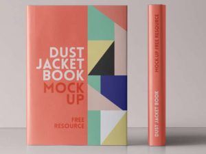 Download Dust Jacket Book PSD Mockup | DesignerMill